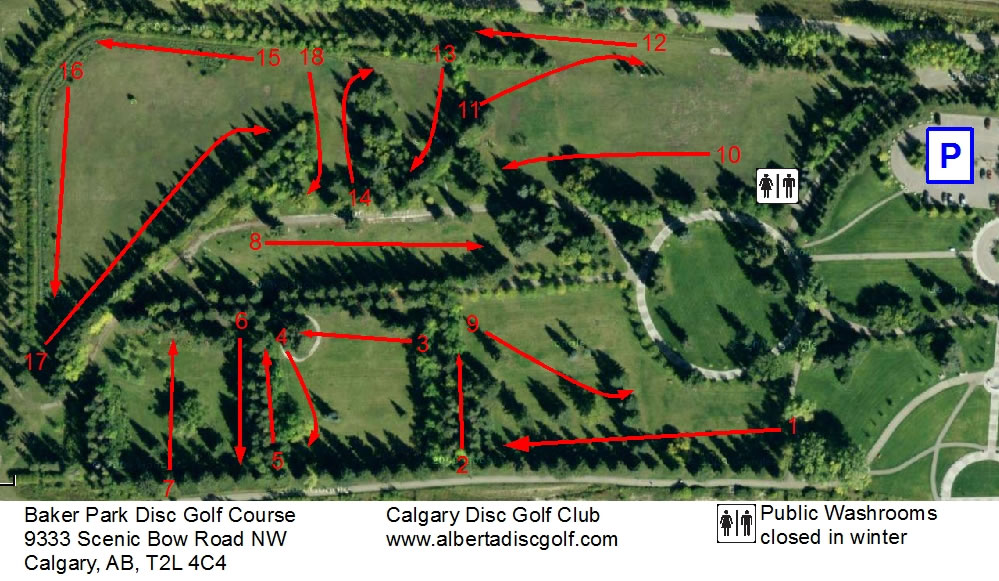 Baker Park Professional Disc Golf Association